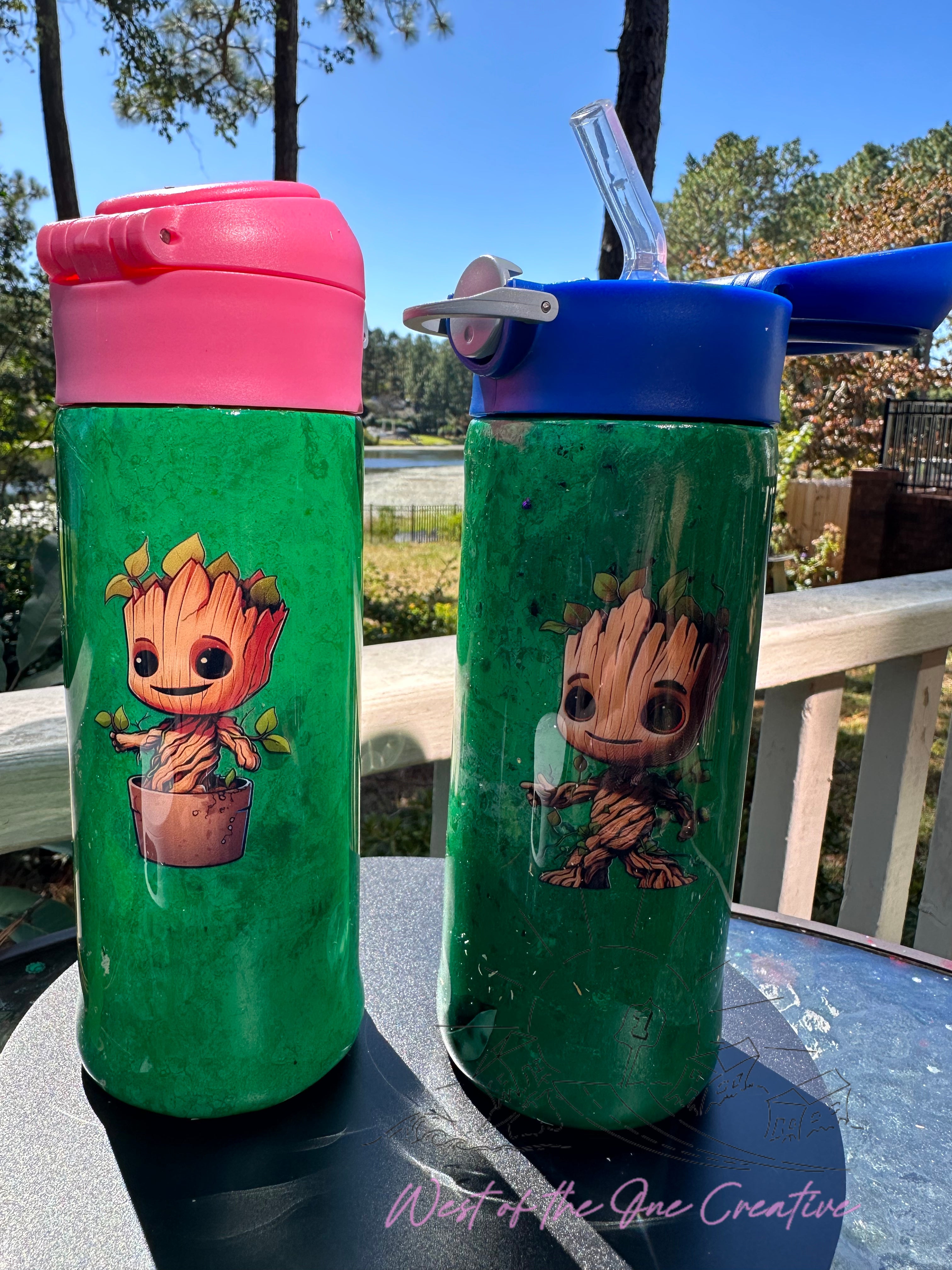 12 oz Tree Dude Water Bottle