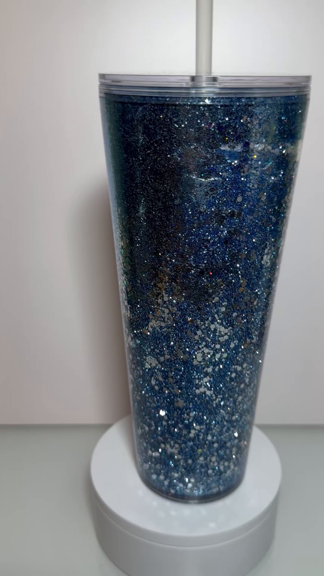 24oz Glitter Tumbler