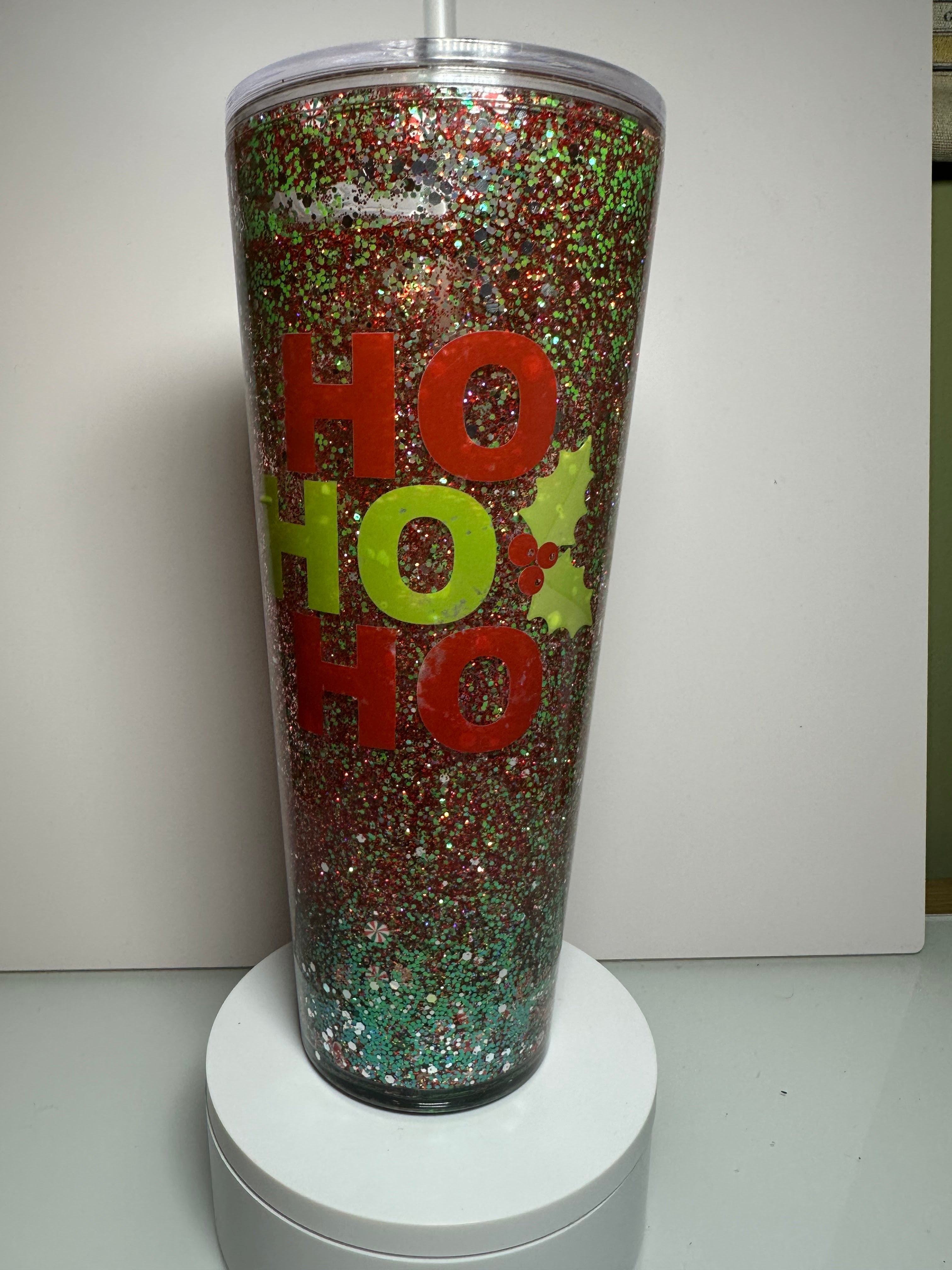 24oz Glitter Tumbler