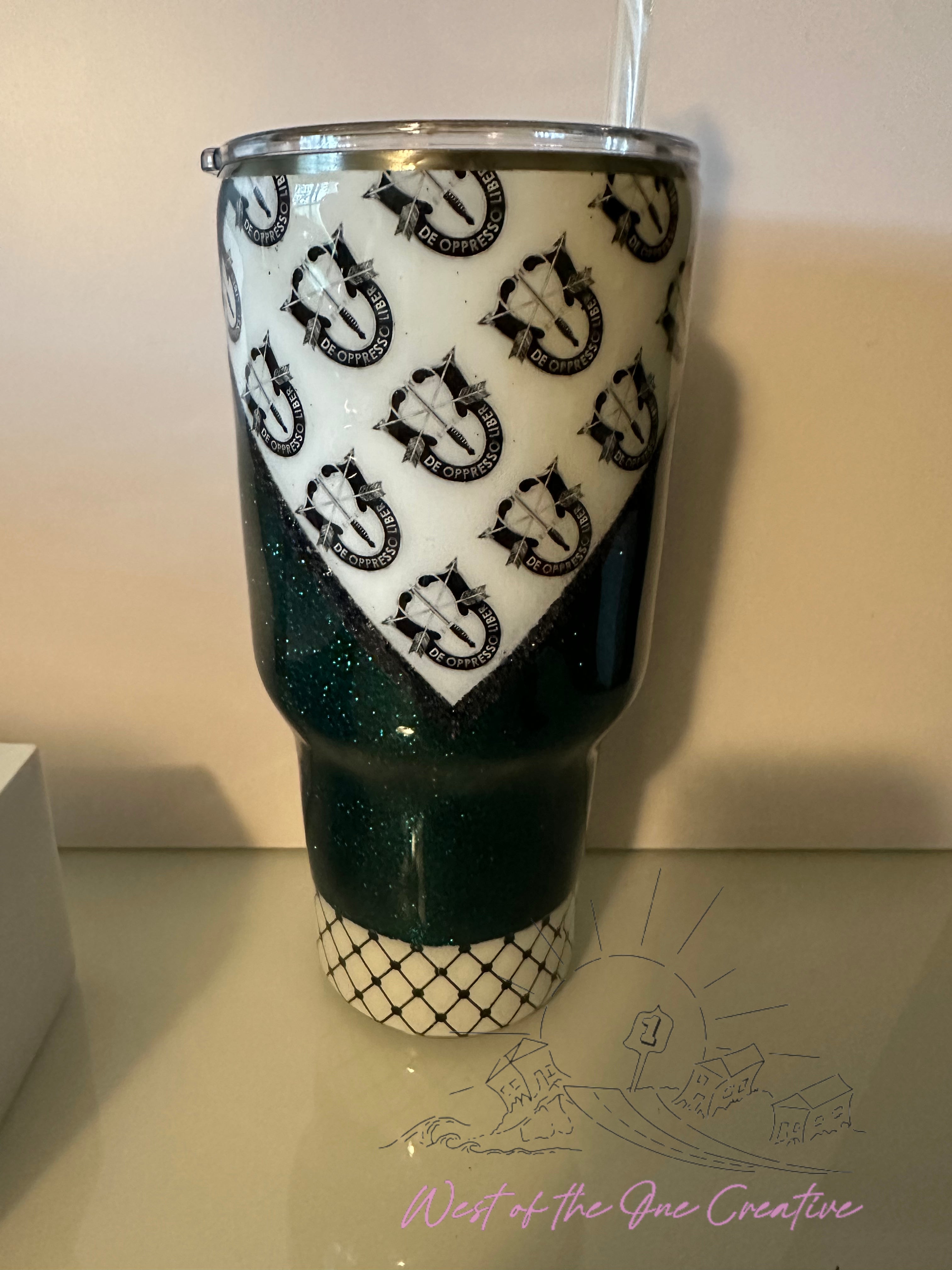 40oz Tumbler Special Forces - Green