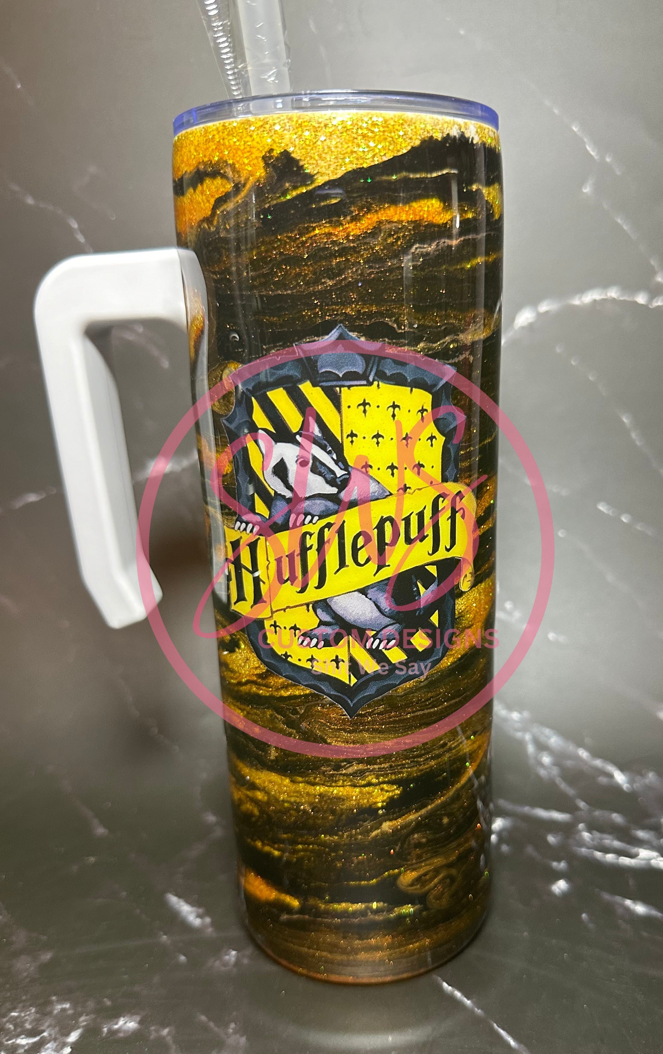 20oz Handle tumblers HP ... Which House do you belong to?