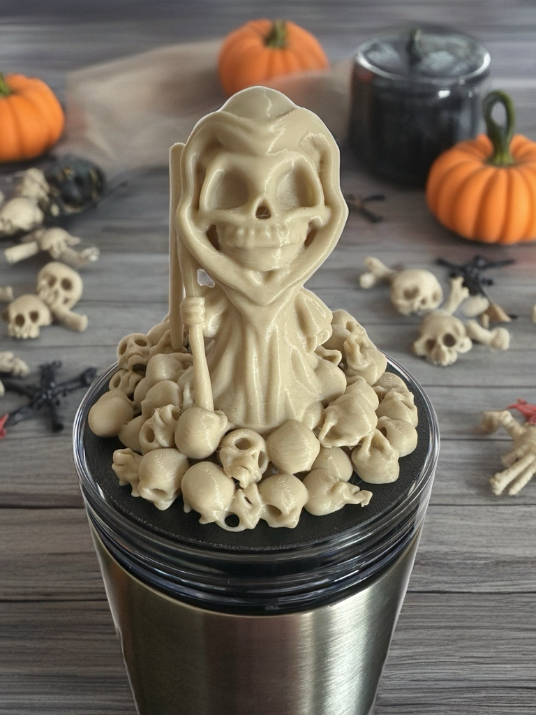 Tumbler Toppers: Grim Reaper