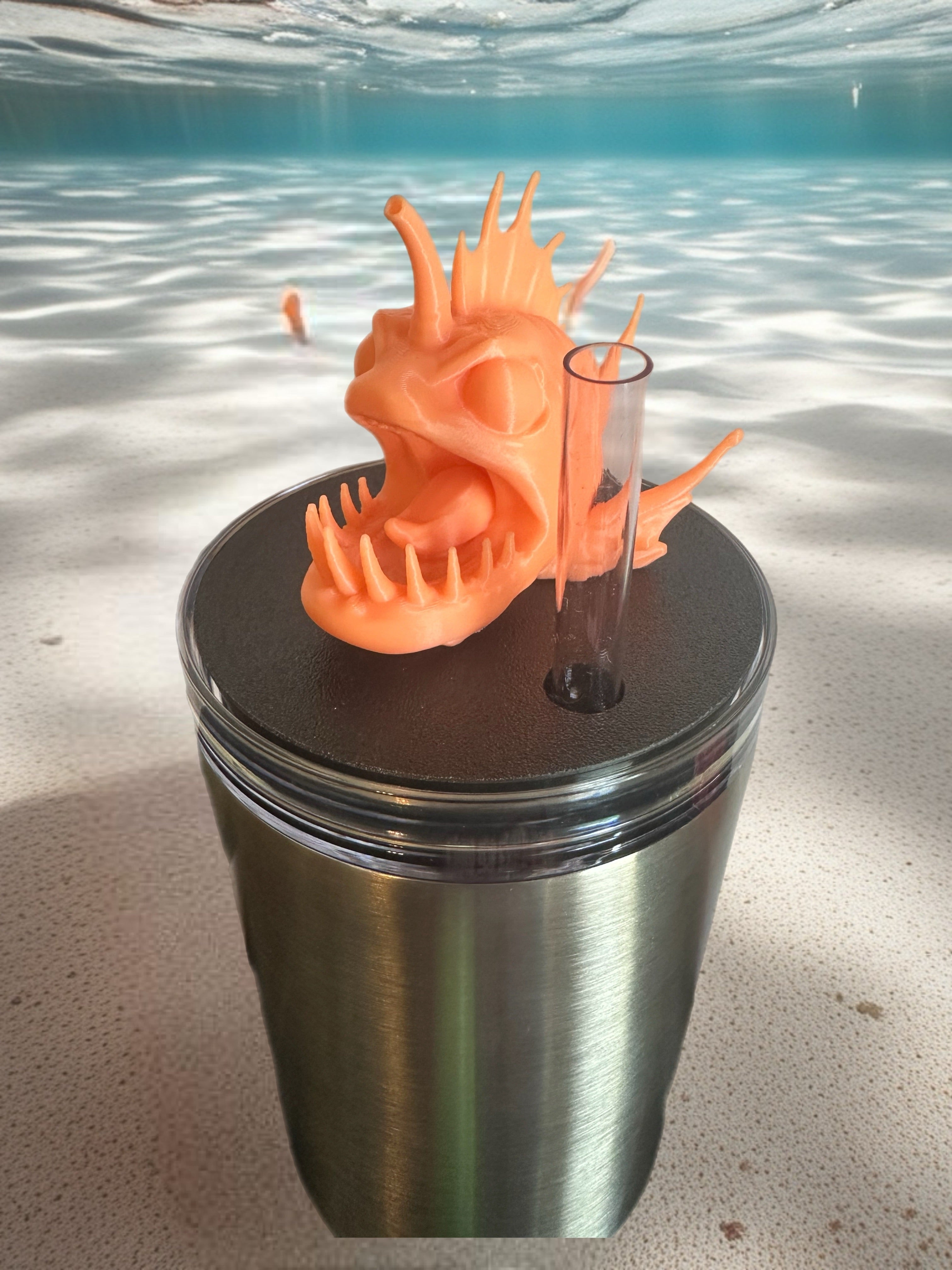 Tumbler Toppers Add On: Anglerfish without Glow Light