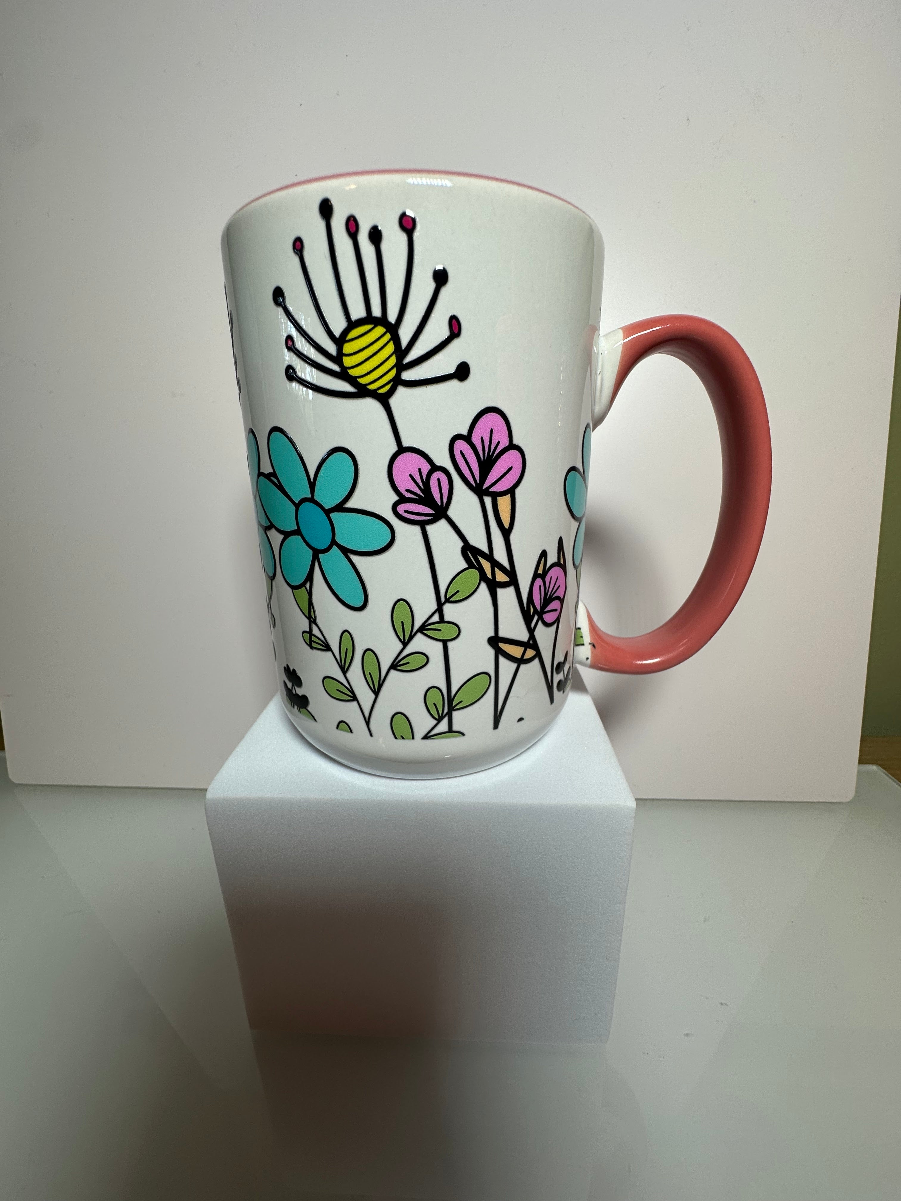 15oz Colorful mug - great gift!