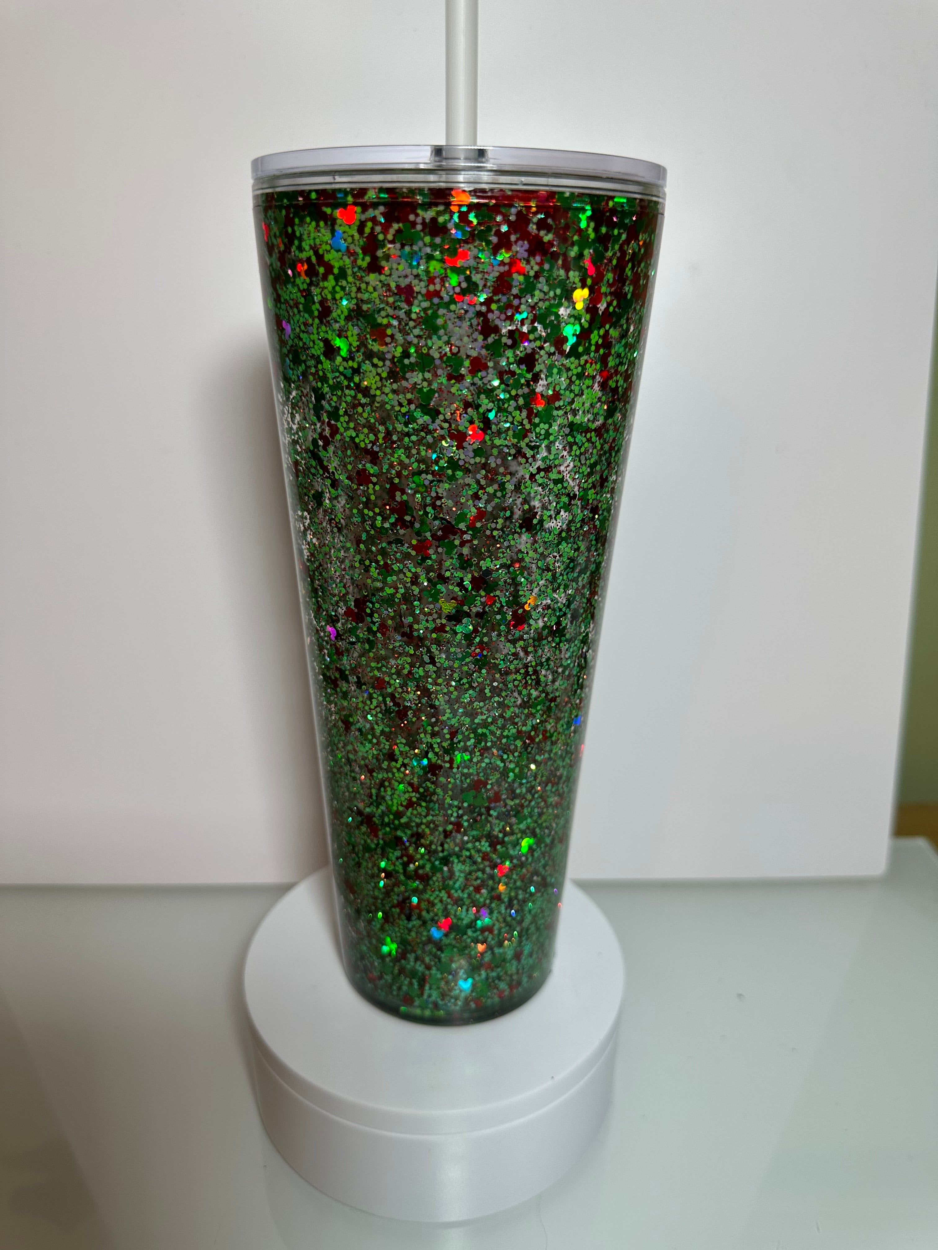 24 oz Glitter Globe Tumblers