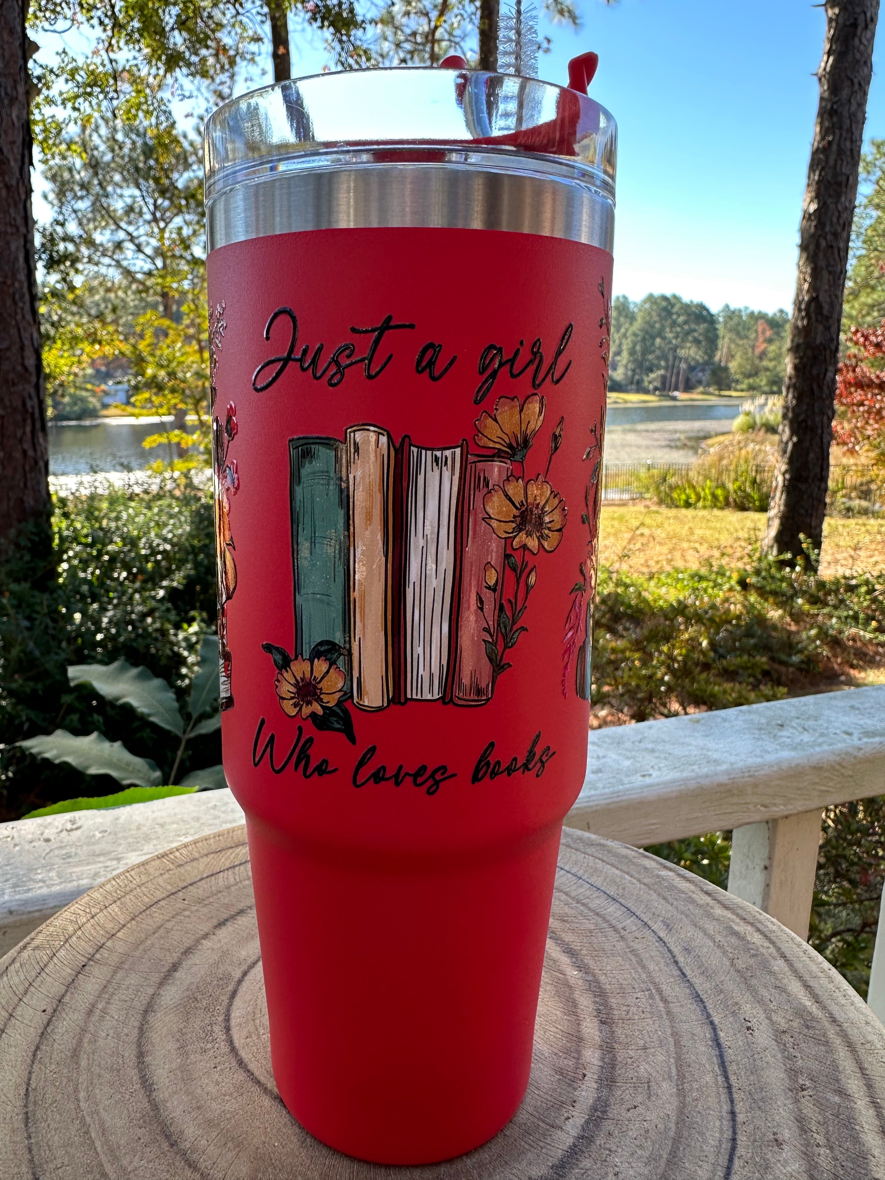 Teachers and Readers alike - they all need tumblers!