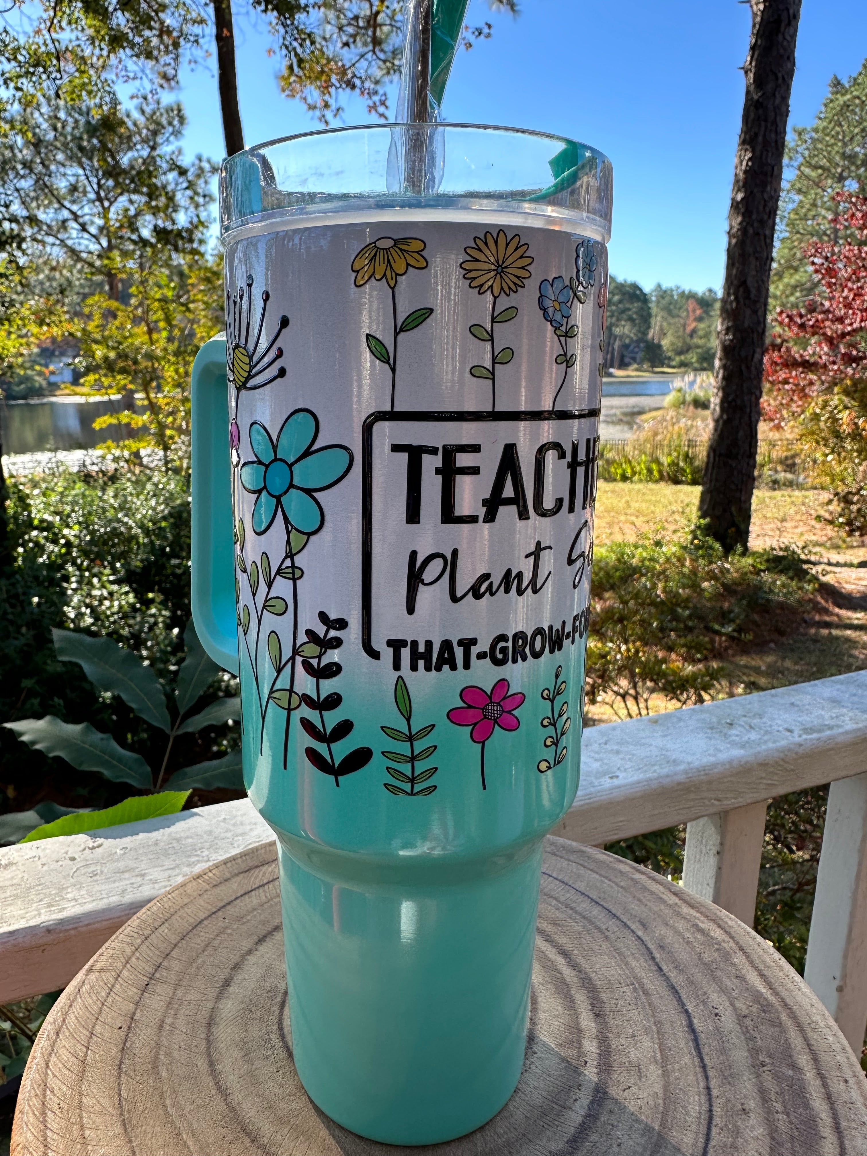 Teachers and Readers alike - they all need tumblers!