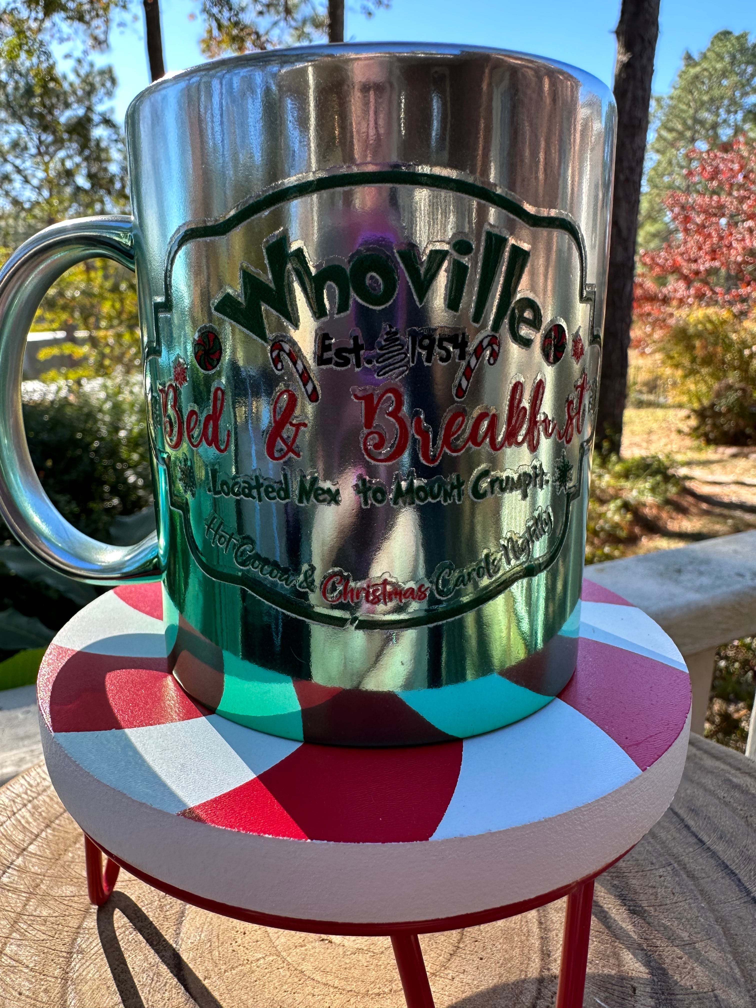 Whoville Bed and Breakfast coffee mug