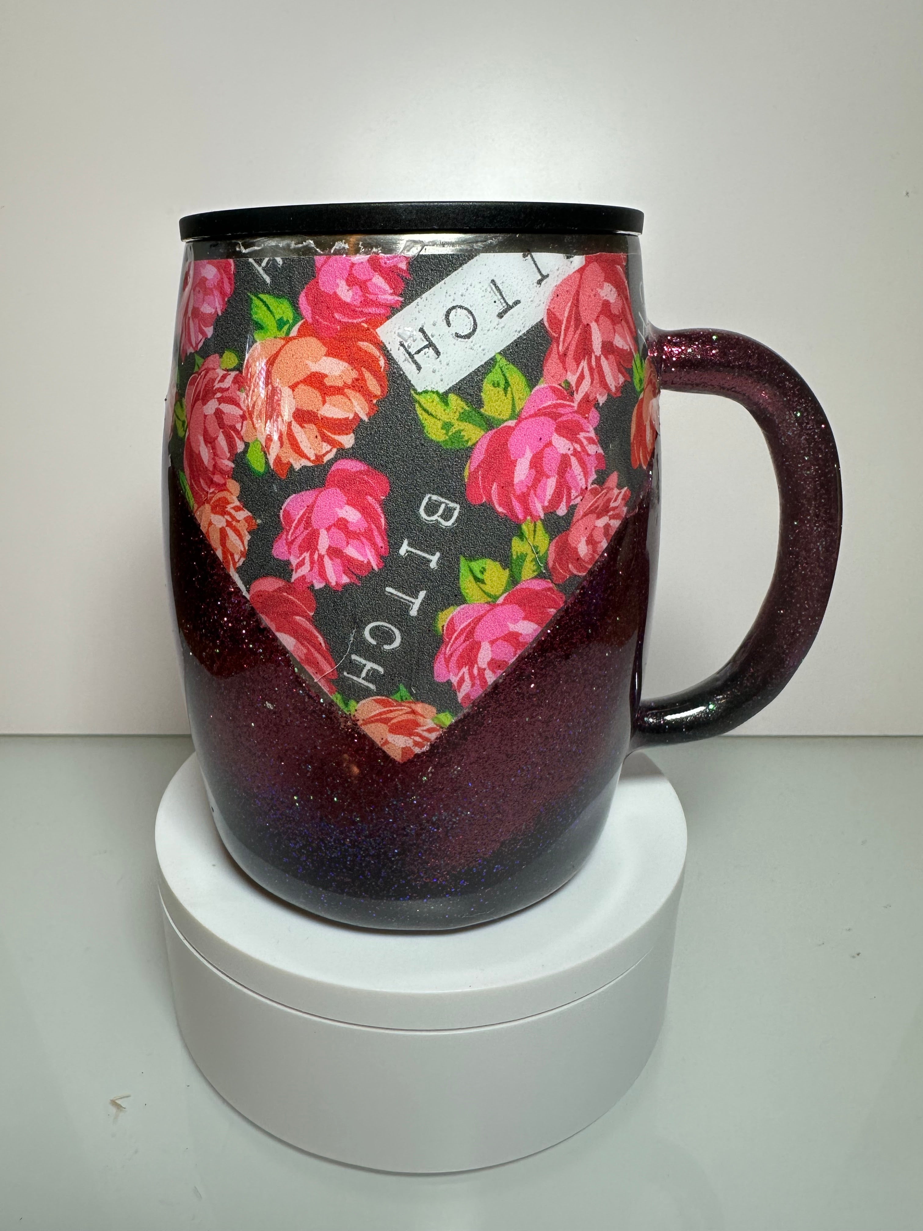 Coffee Cup #2 mug 14 oz  - Adult themed "Bitch"