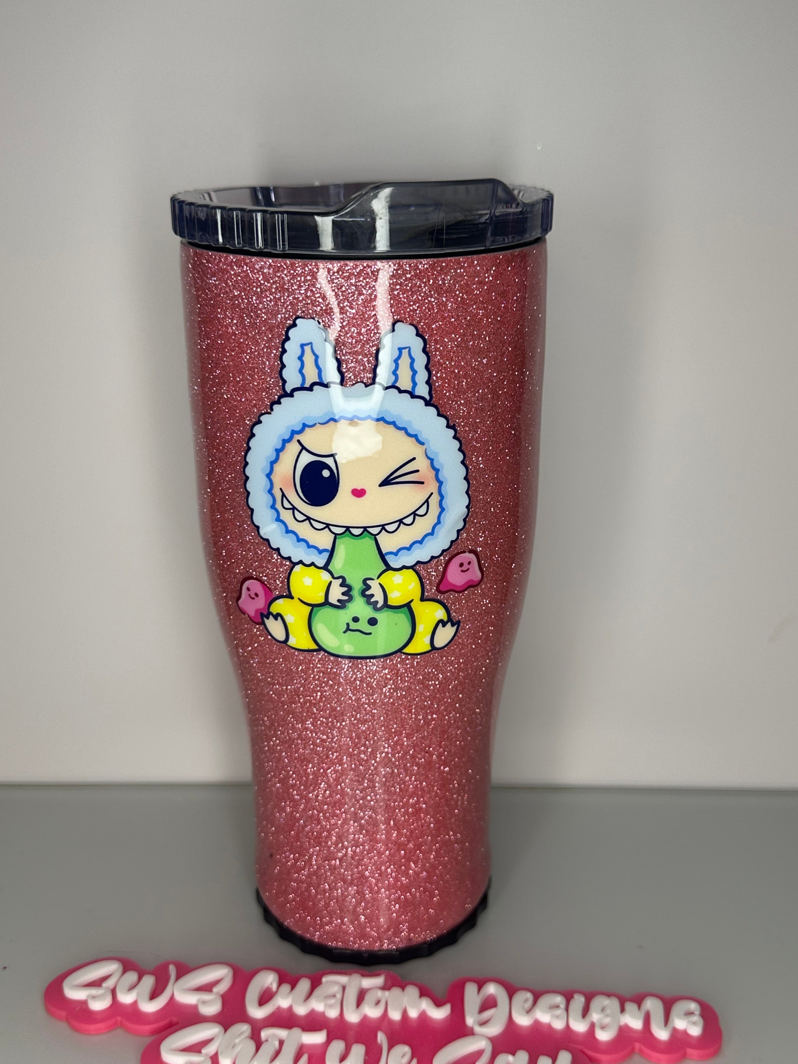 30 oz Tumbler with LaBuBu on both sides!