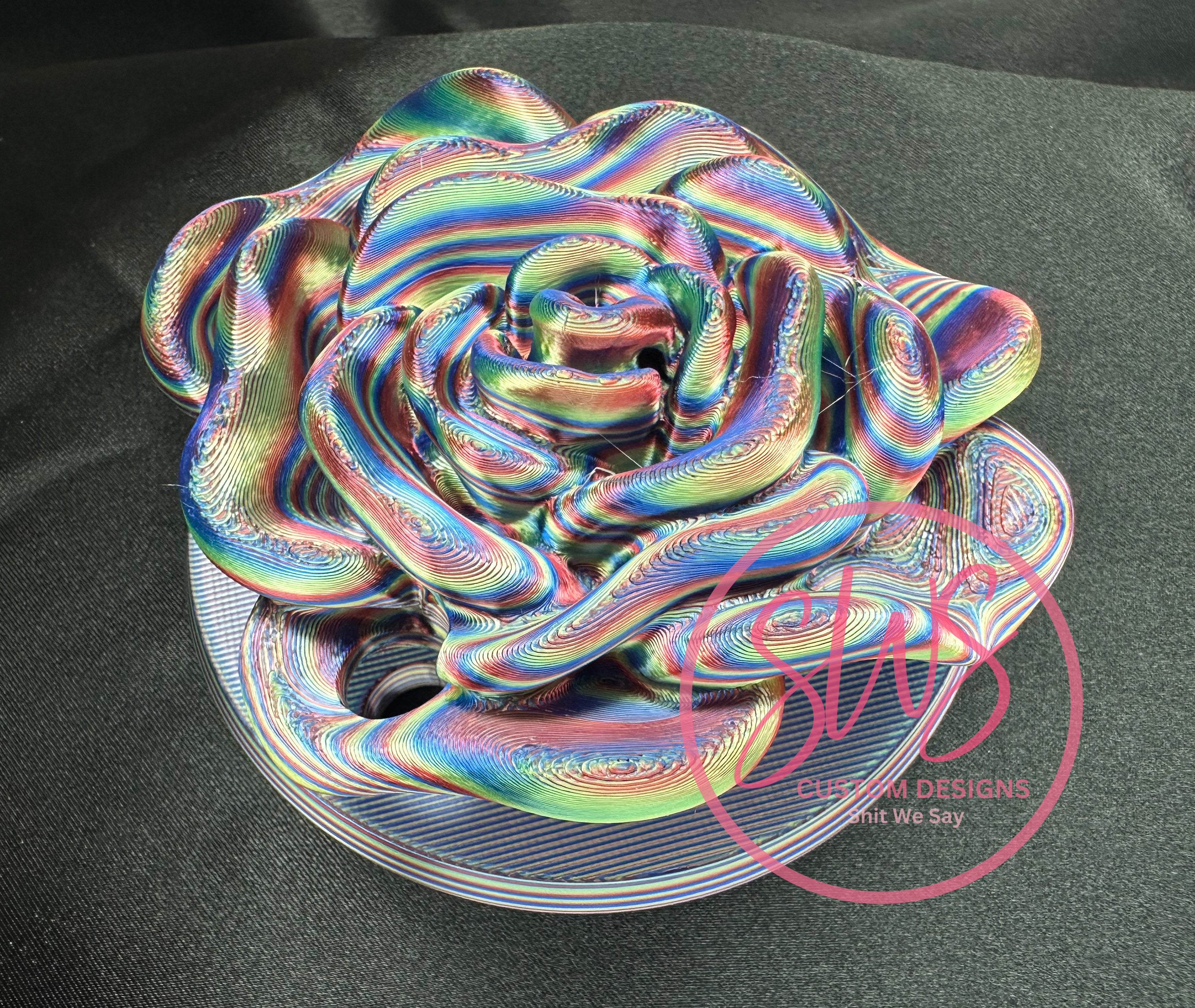 Tumbler Toppers: Rose