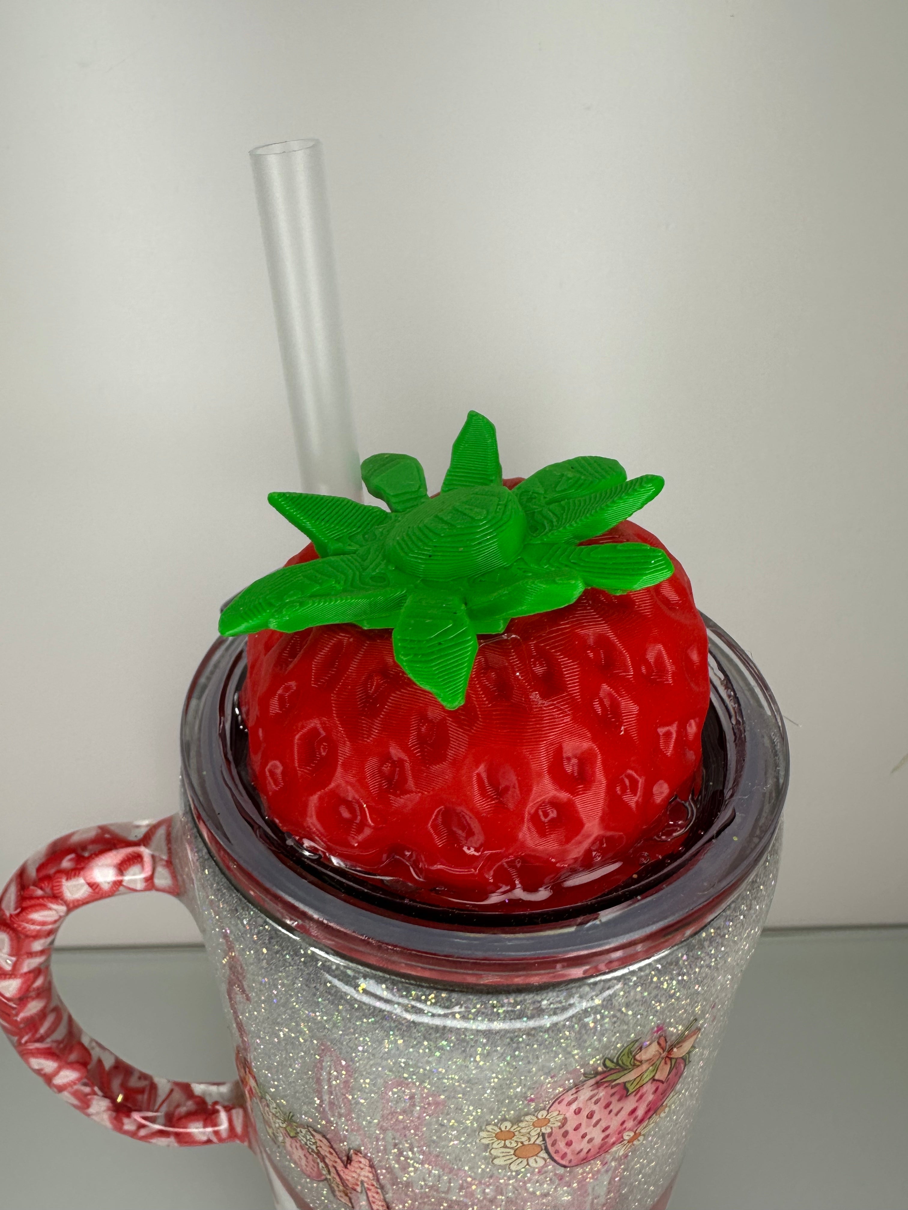 16 oz Strawberry SB custom Tumbler Mom