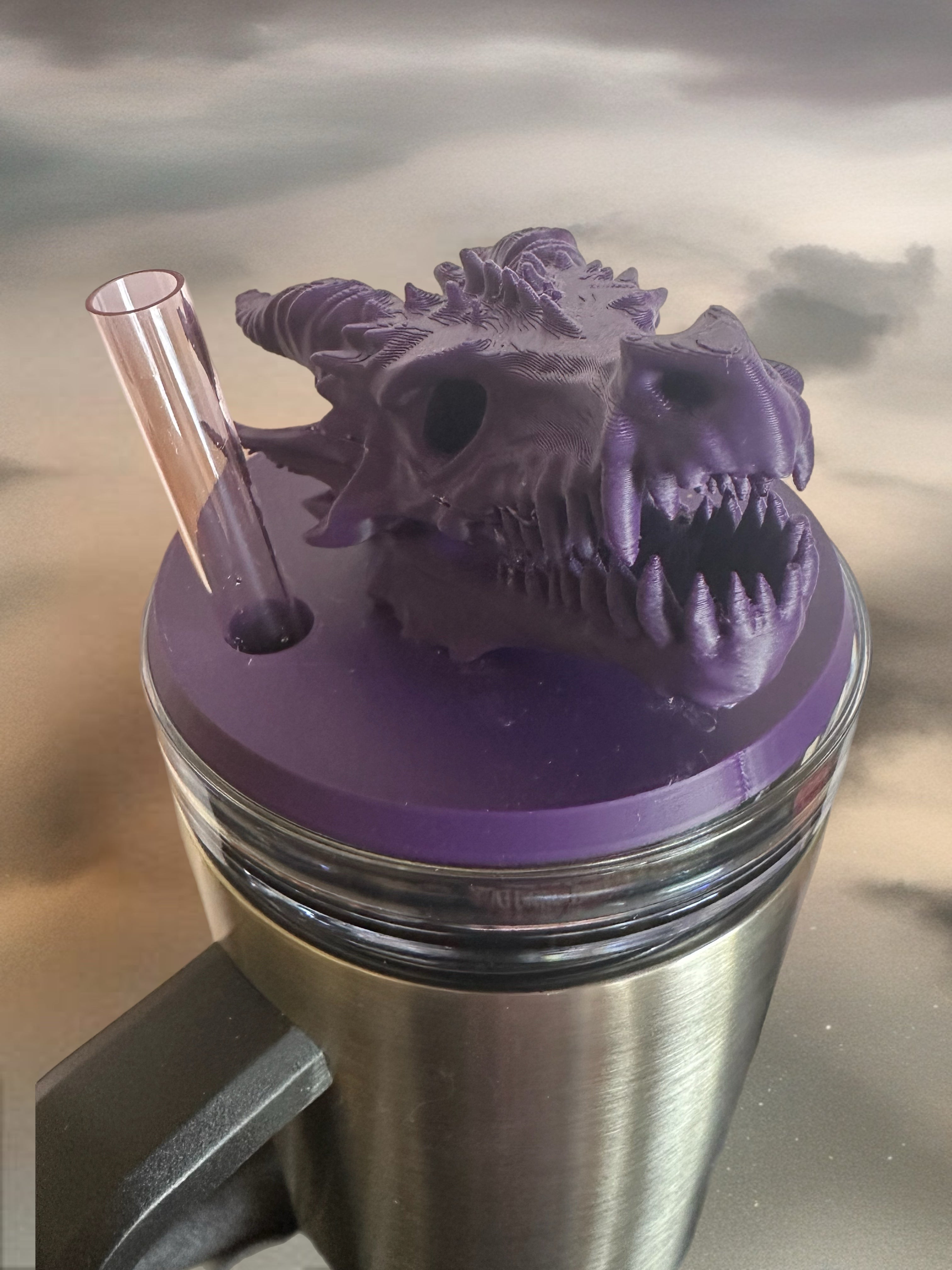 Tumbler Toppers: Dragon Head