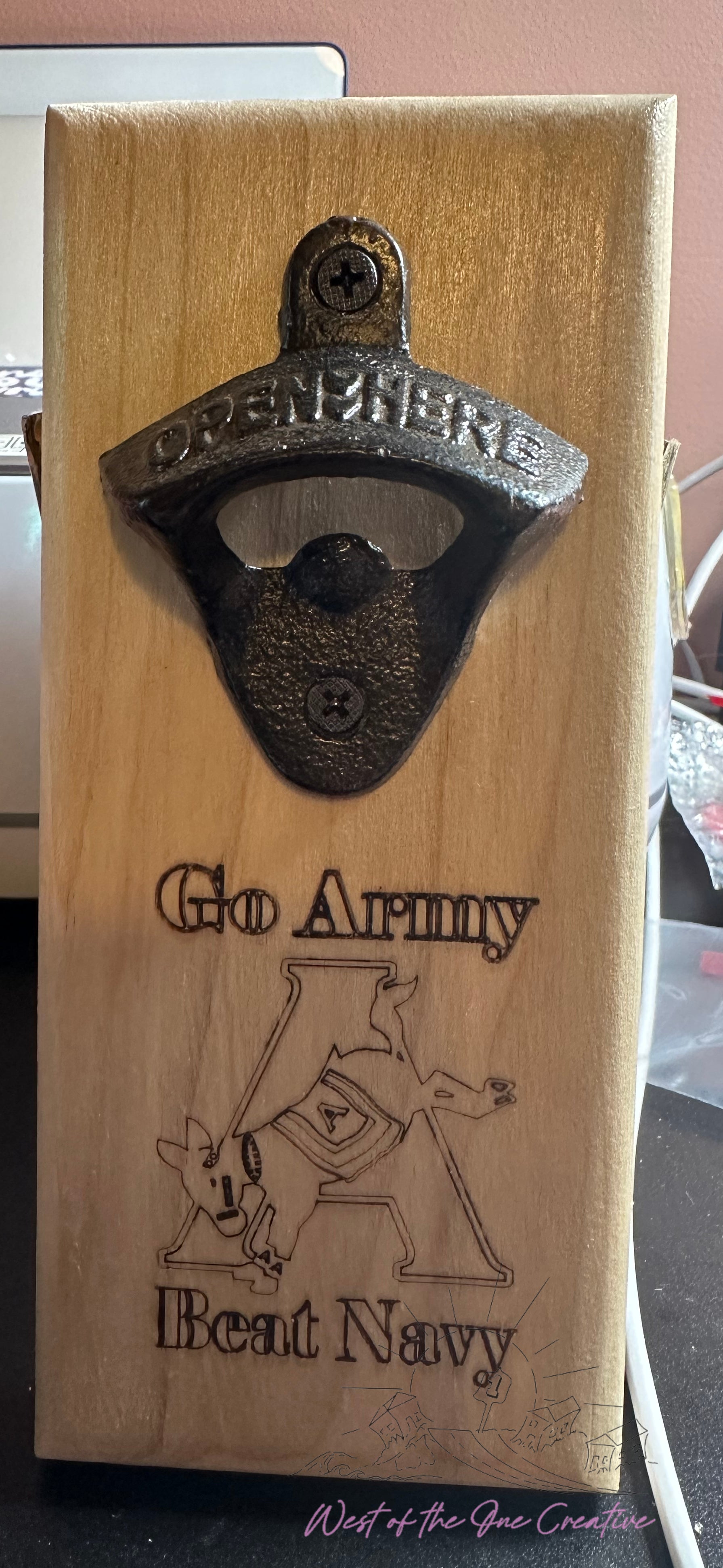 Bottle Opener Go Army Beat Navy