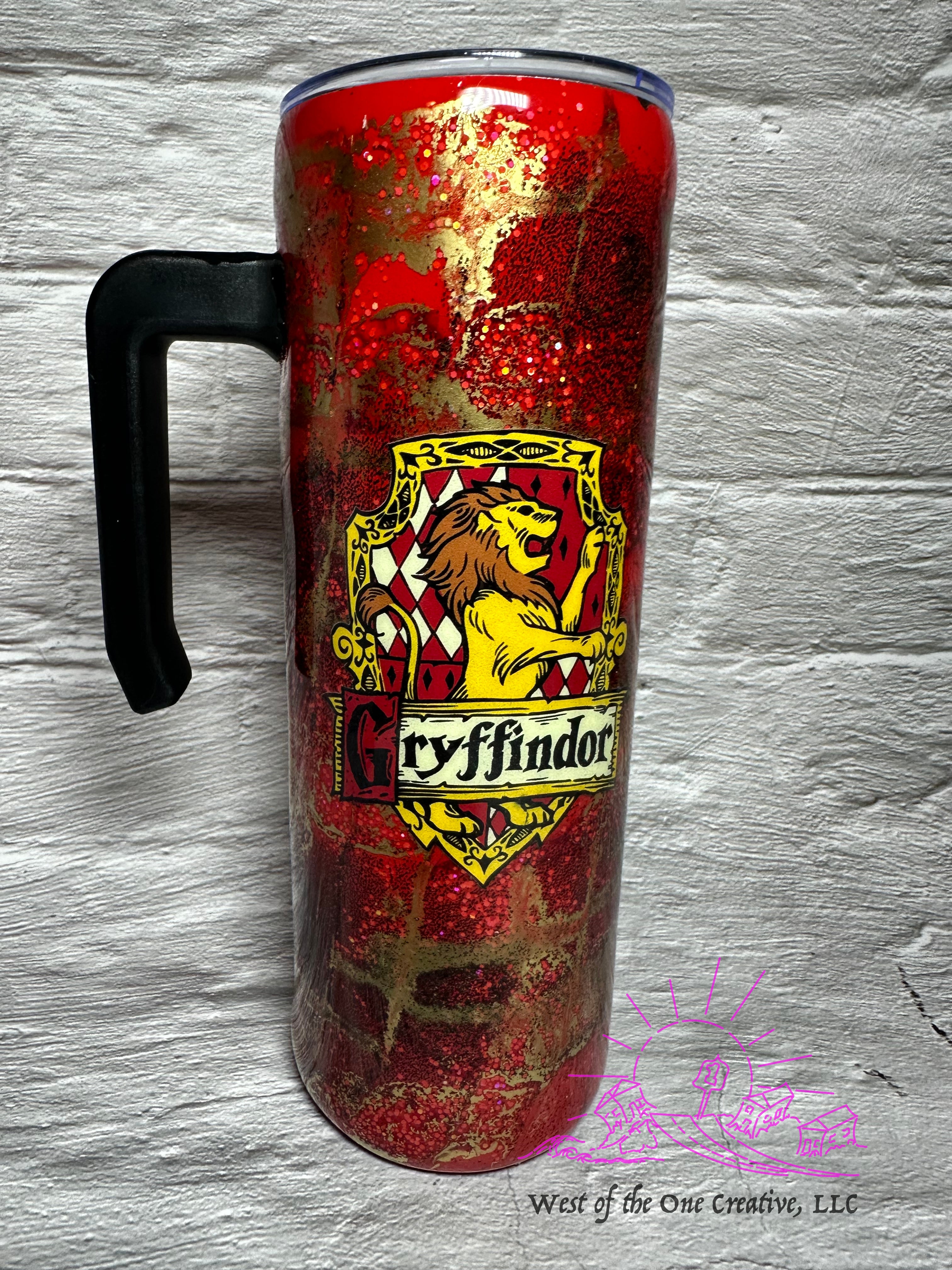 20oz Handle tumblers HP ... Which House do you belong to?