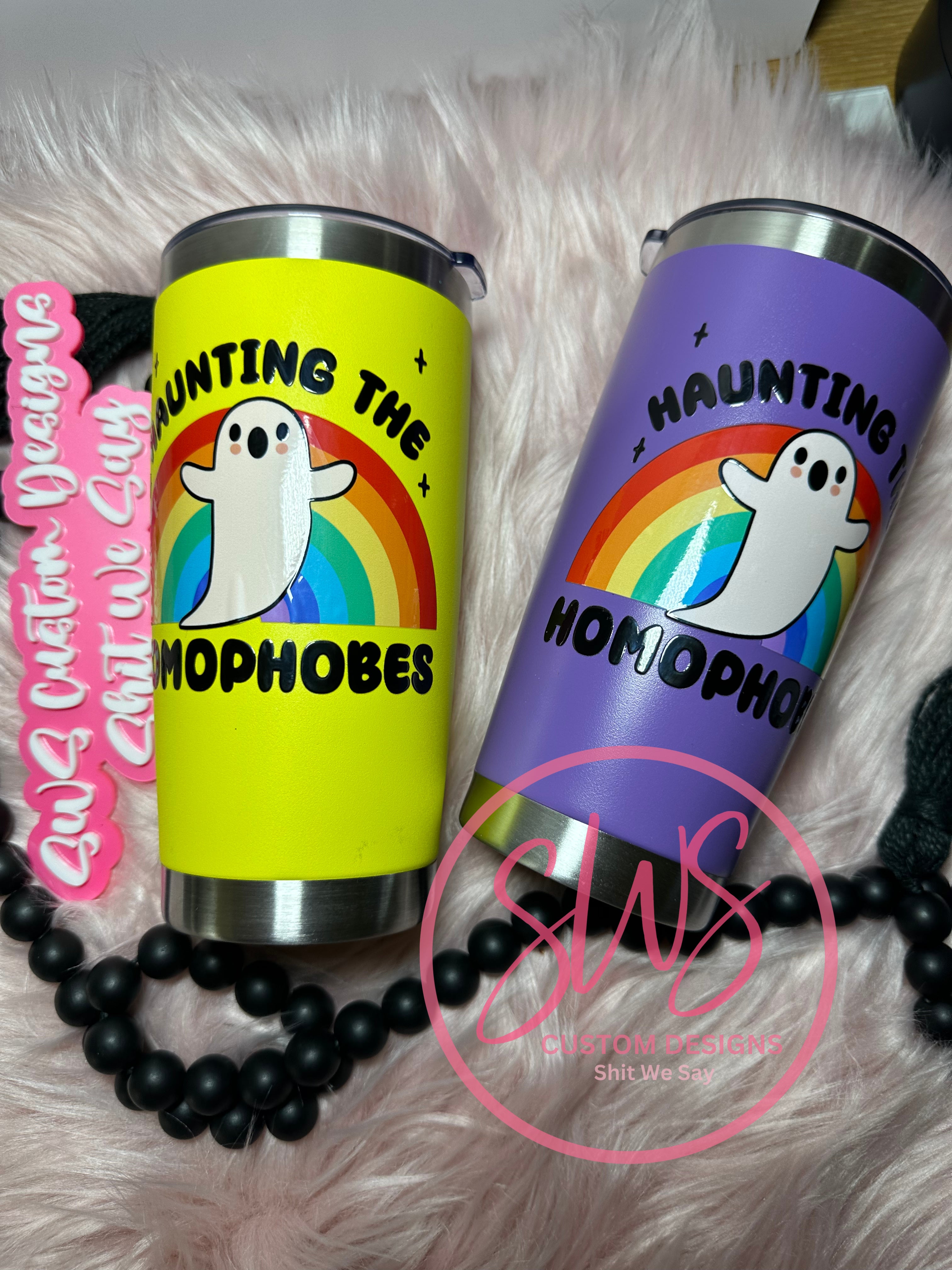 20 oz Haunting the Homophobes Tumblers