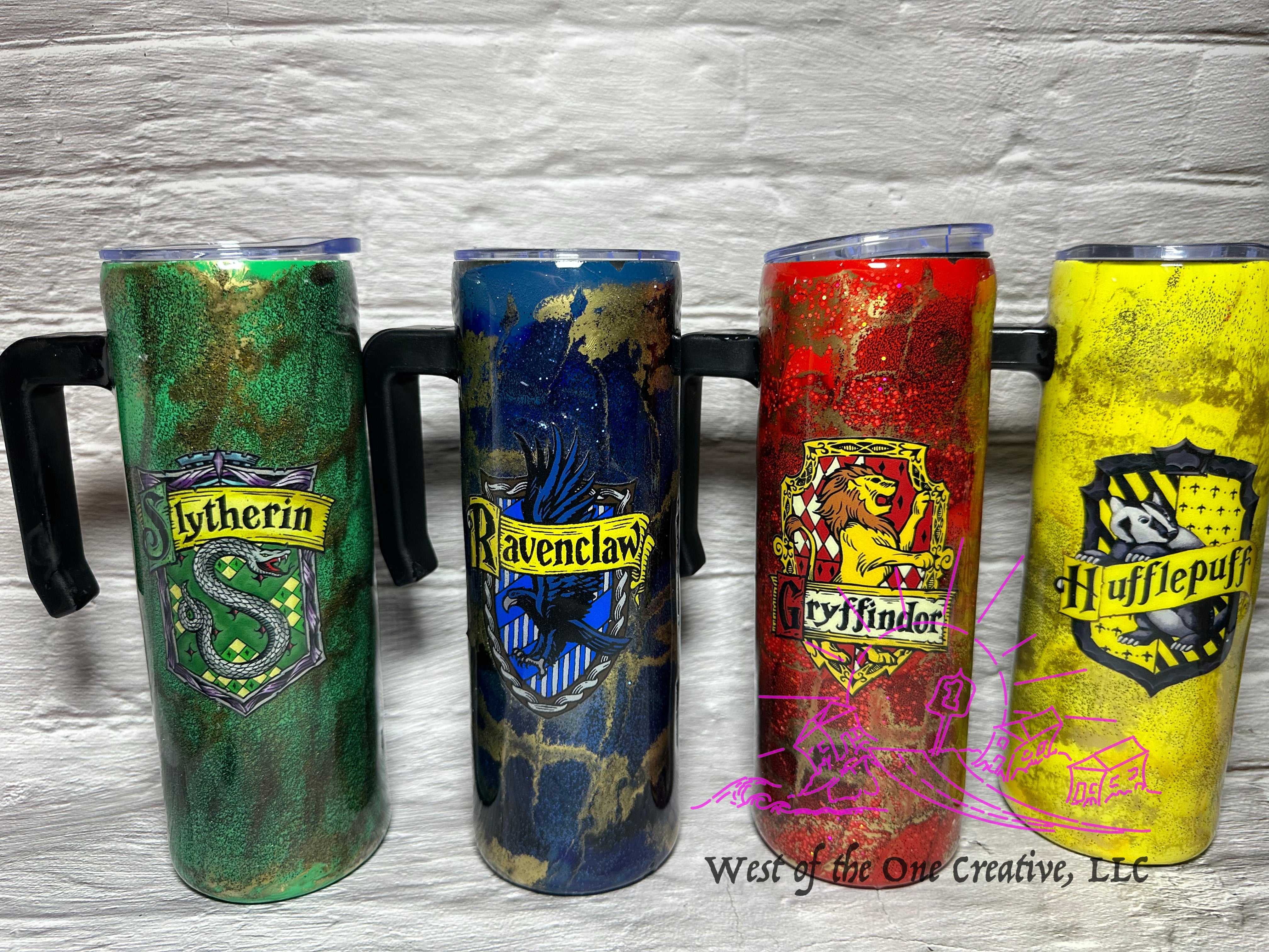 20oz Handle tumblers HP ... Which House do you belong to?