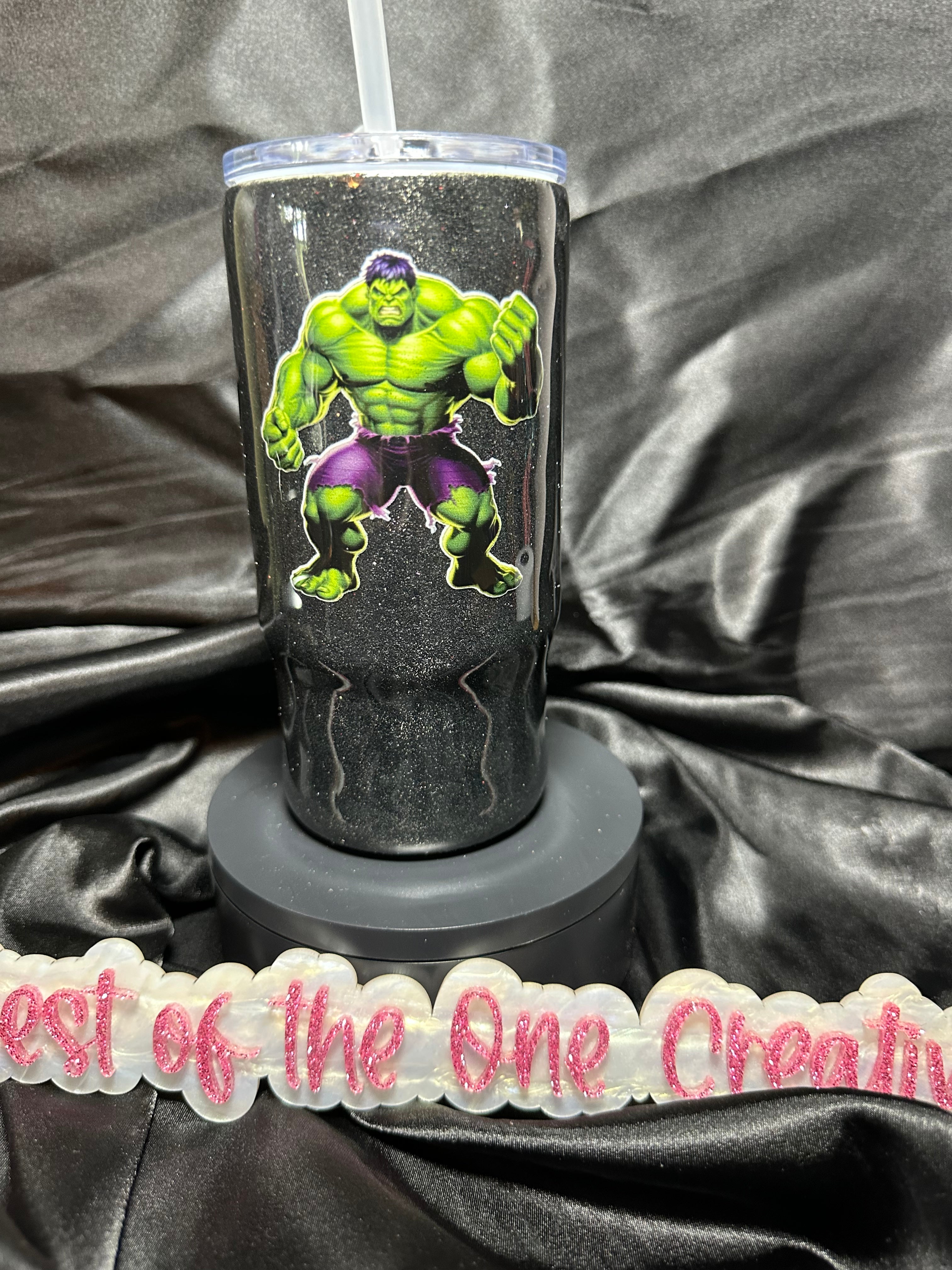 16 oz Big Green Guy tumbler coffee