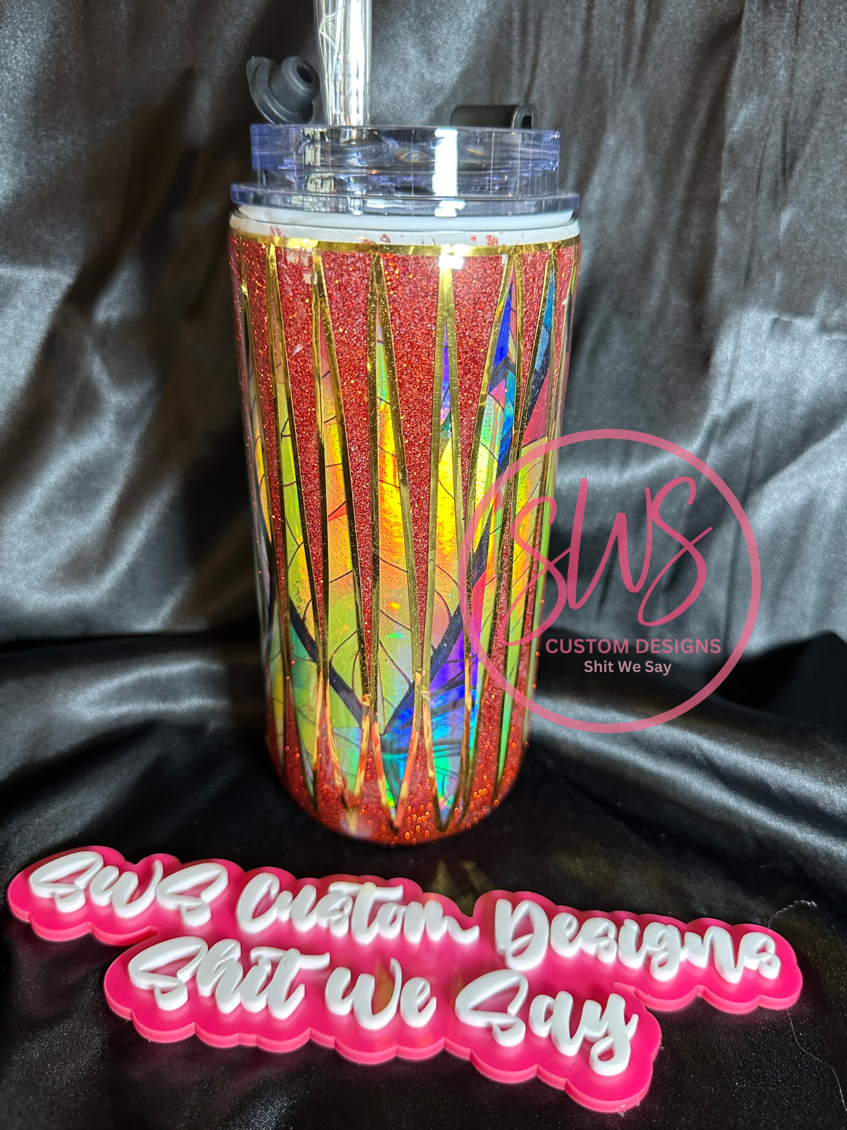 17 oz Mindbender Fall Leaves Tumbler