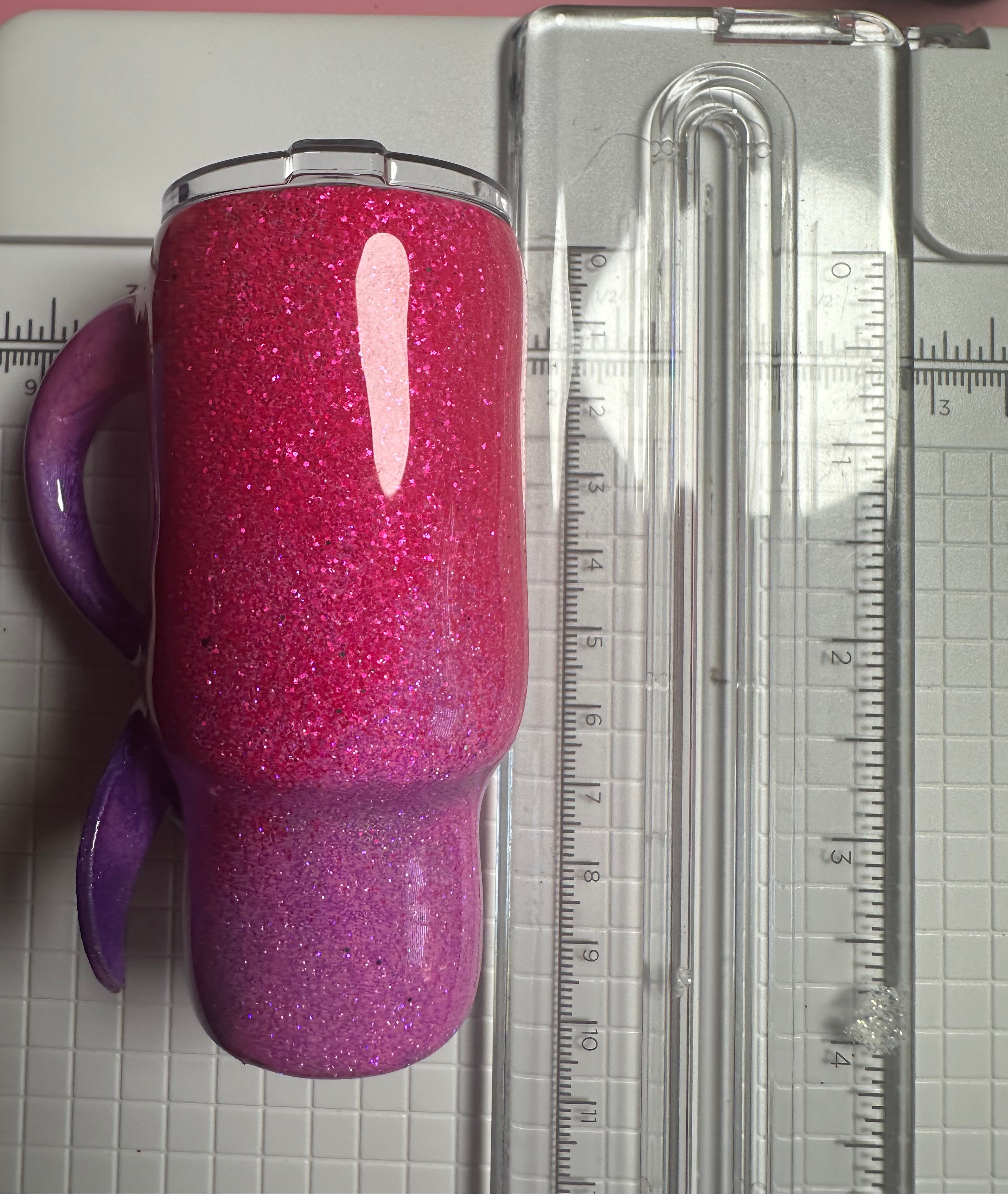 2 oz Pink Mermaid Shot Glass