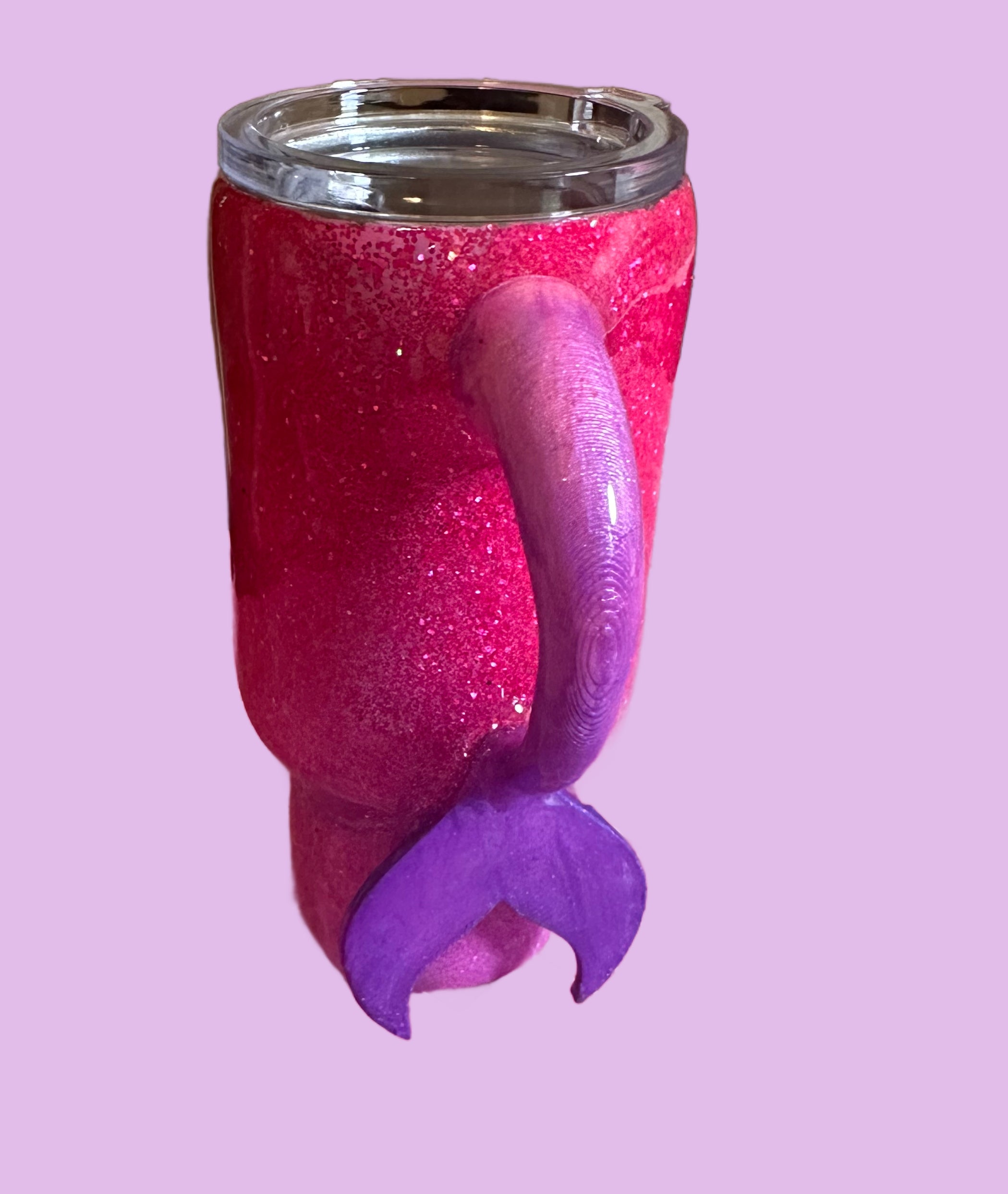 2 oz Pink Mermaid Shot Glass