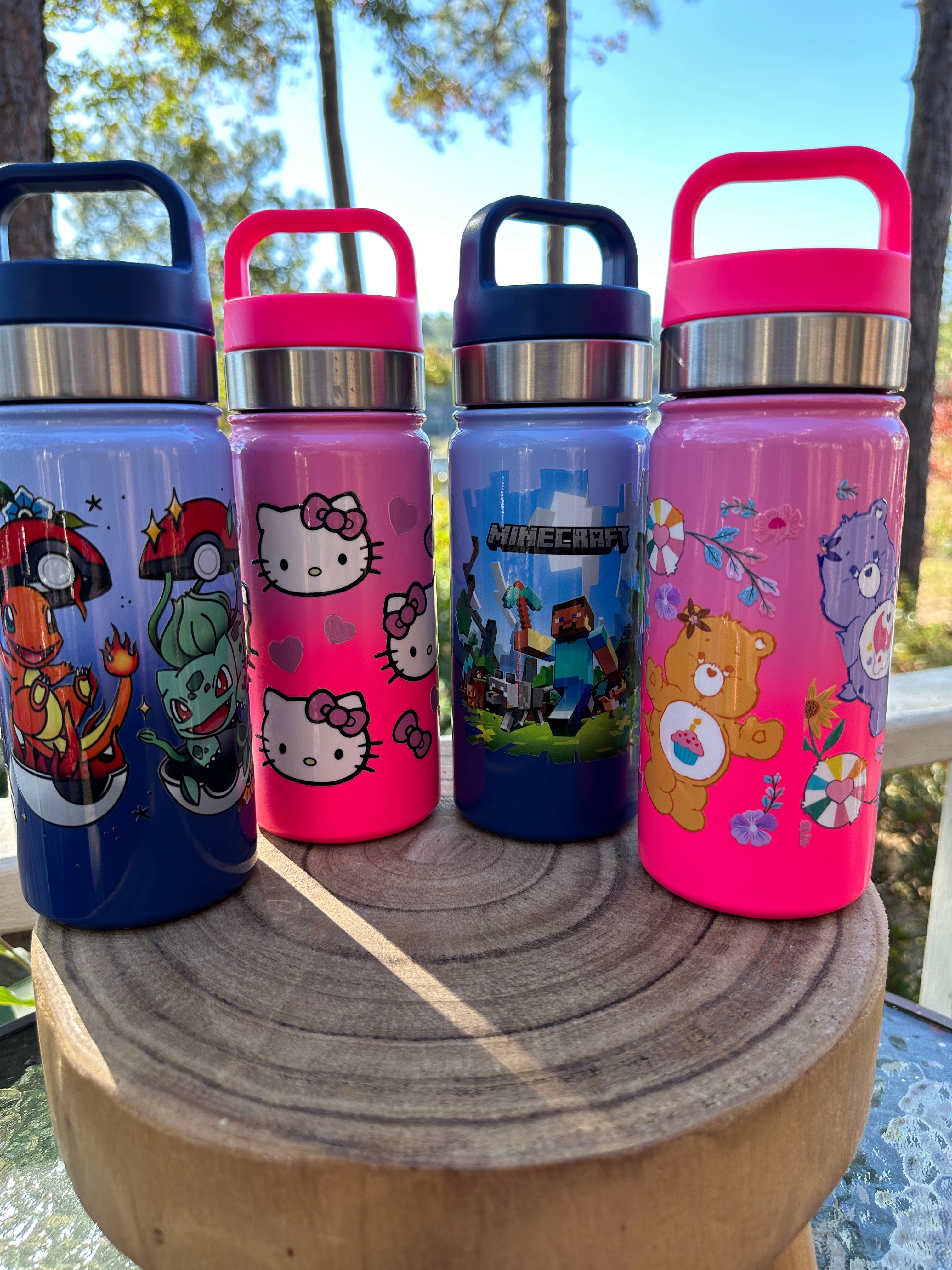 16 oz Water Bottles for Kids