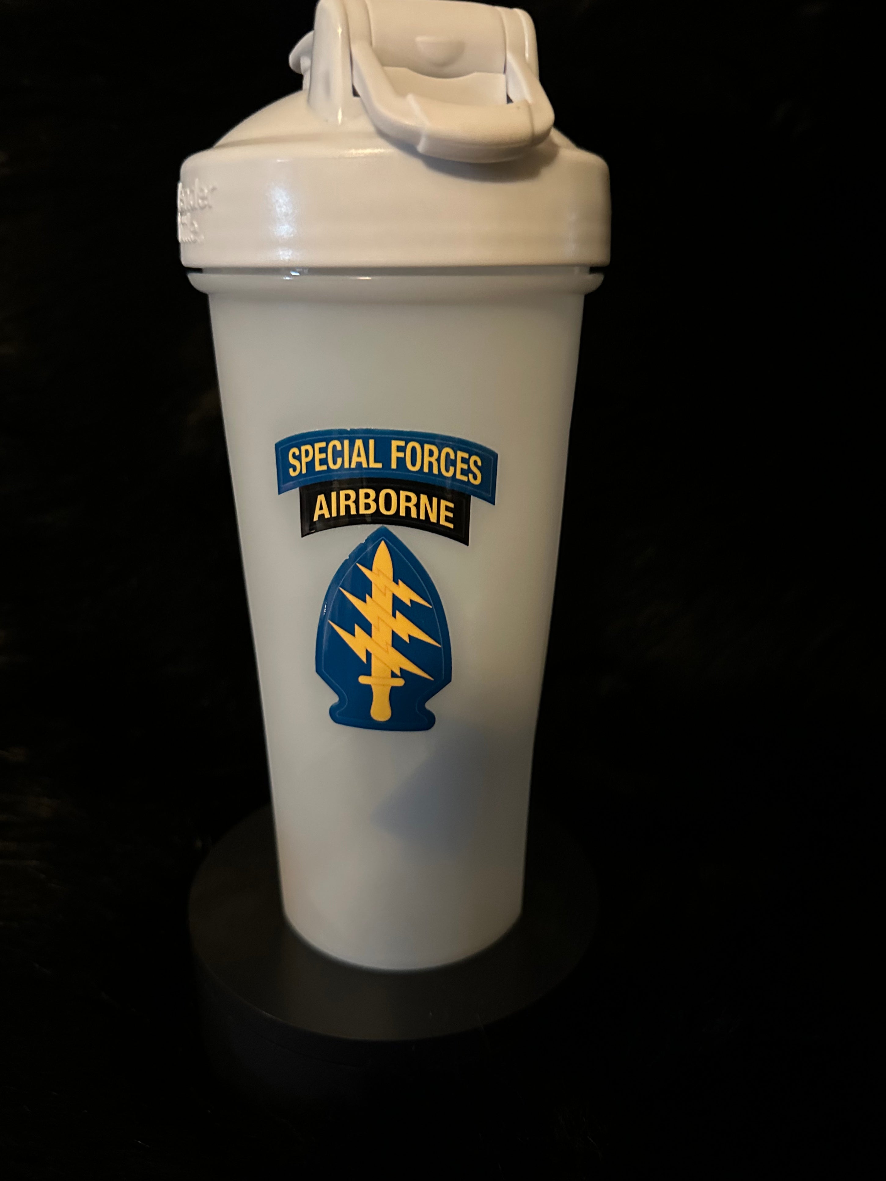 28 oz Blender Bottle Sport Mixer military sticker