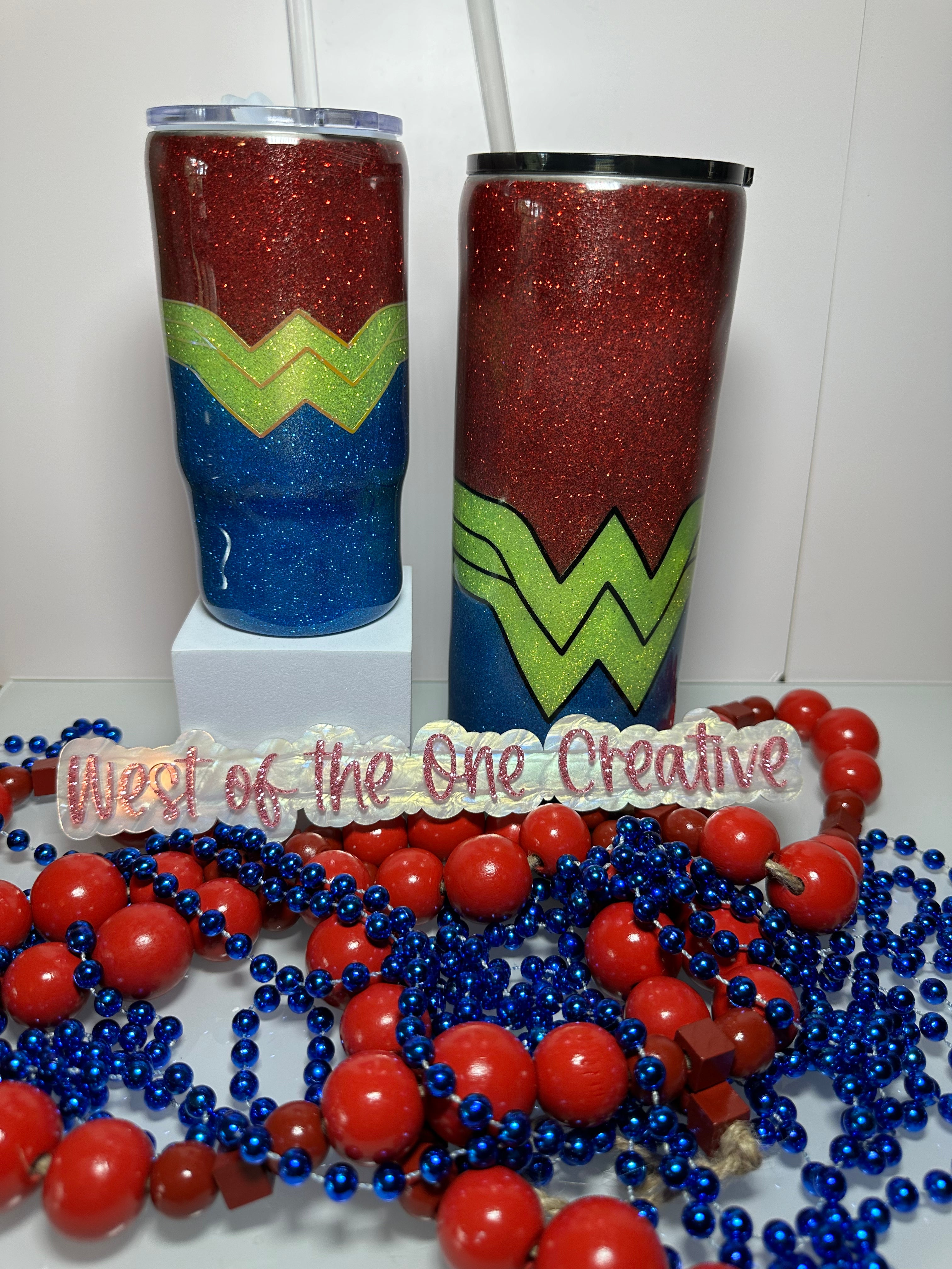 16 oz Woman of Wonder Tumblers for Mama and Mini!